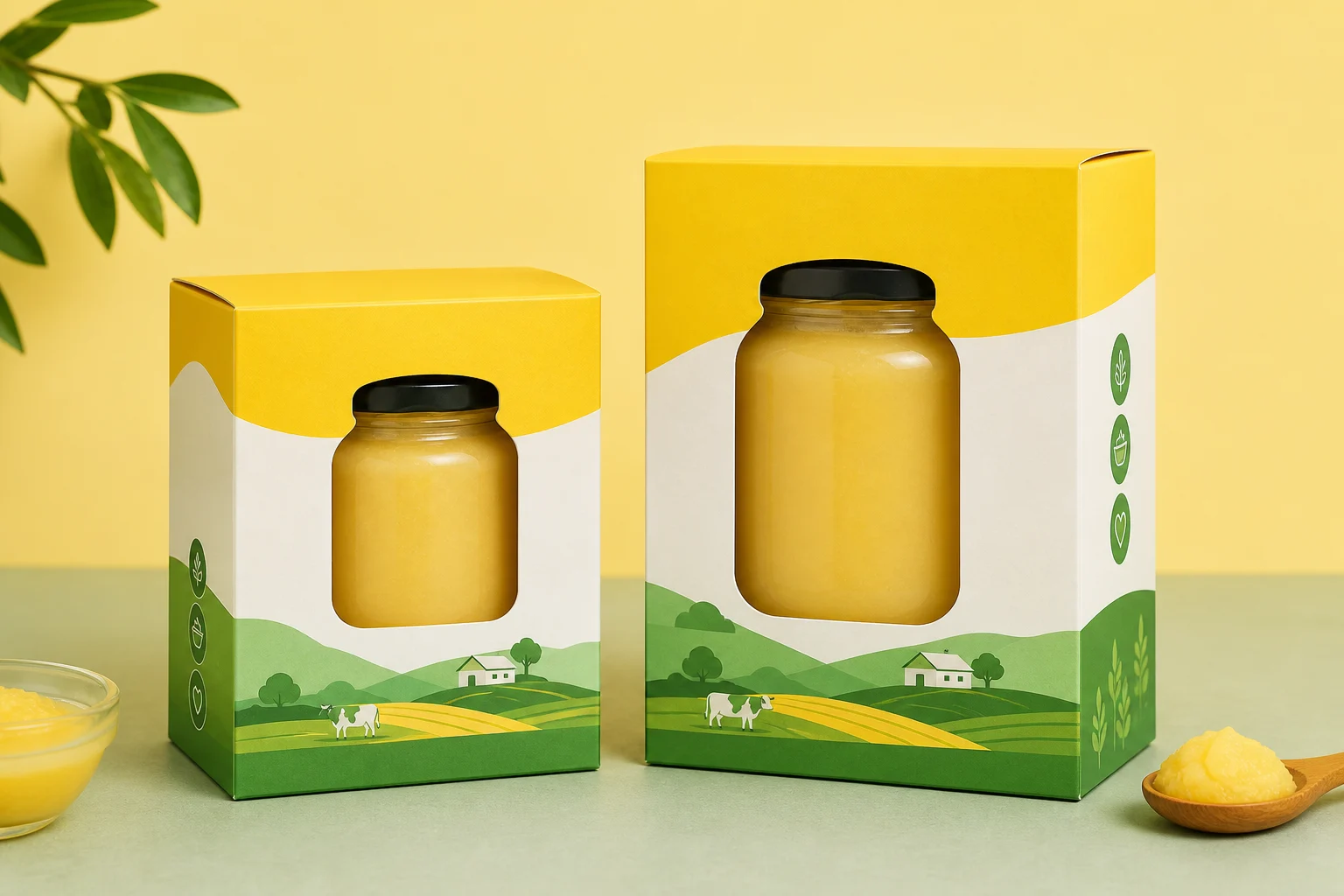 Ghee & Oil Cartons