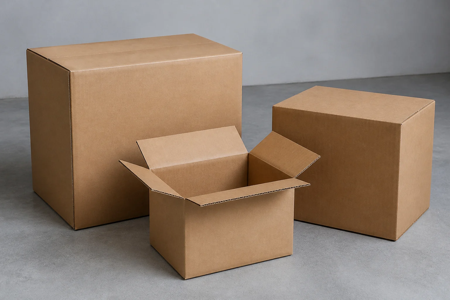 Plain Corrugated Boxes